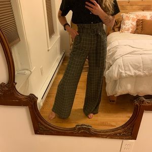 7th Avenue design studio gray wide leg trousers